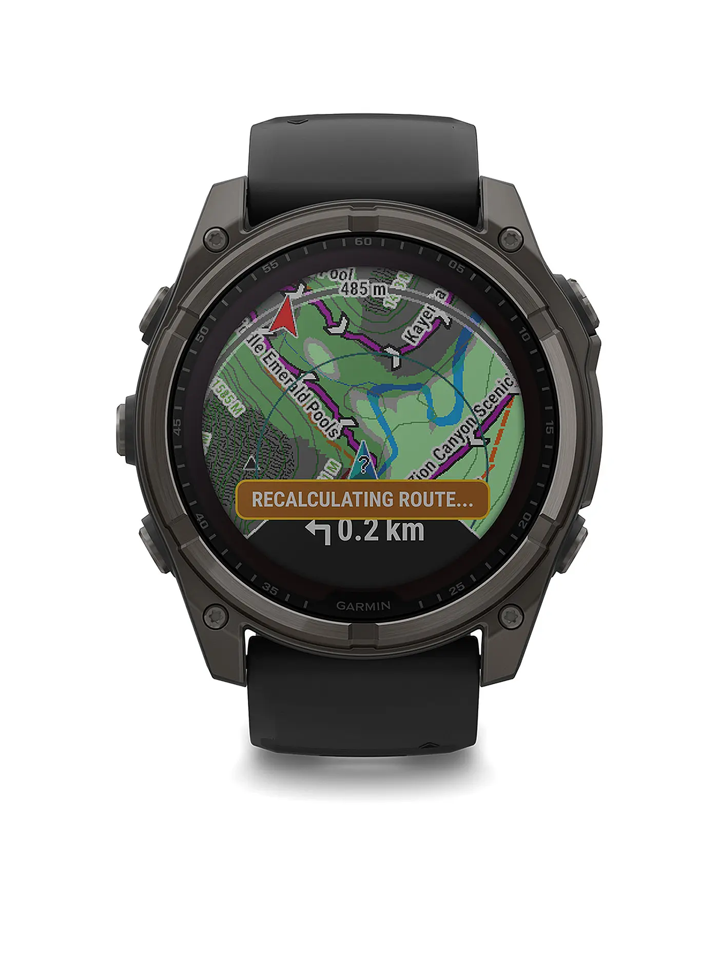 GARMIN |  GPS-Multisport-Smartwatch Fenix 8 Solar Sapphire  51mm | 